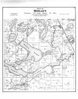 Hobart Township, Lake Sybil, Otter Tail County 1884